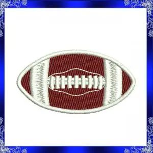 Mini Football embroidery design small Football ball