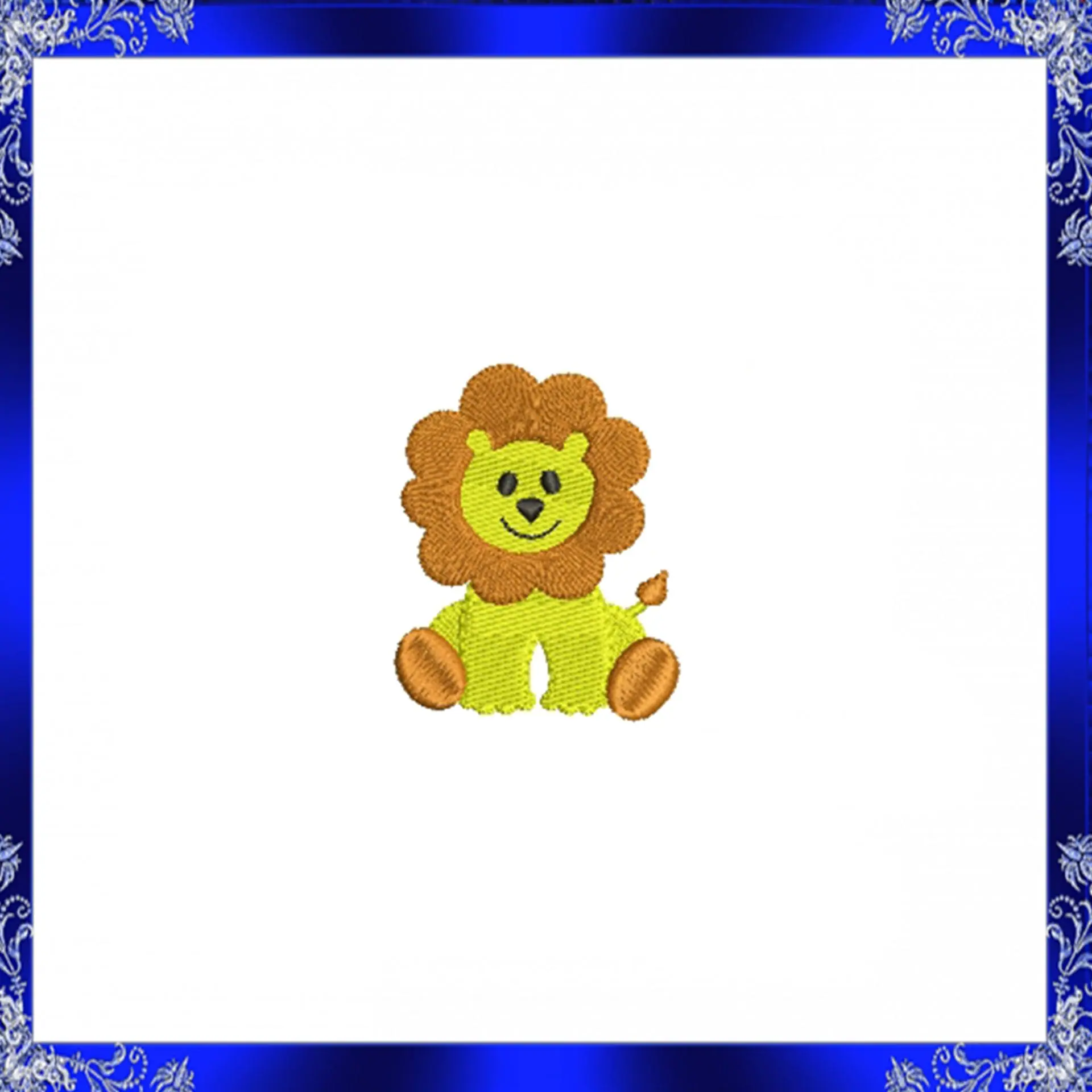 Mini lion machine Embroidery Design Tiny lion 3 Mini lion machine Embroidery Design Tiny lion - Image 3