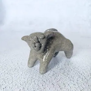 Cat figurine Ceramic