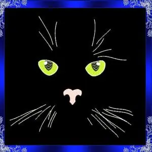 Cat machine Embroidery Design Instant Download