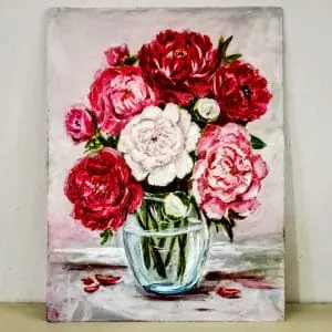 Peonies Painting