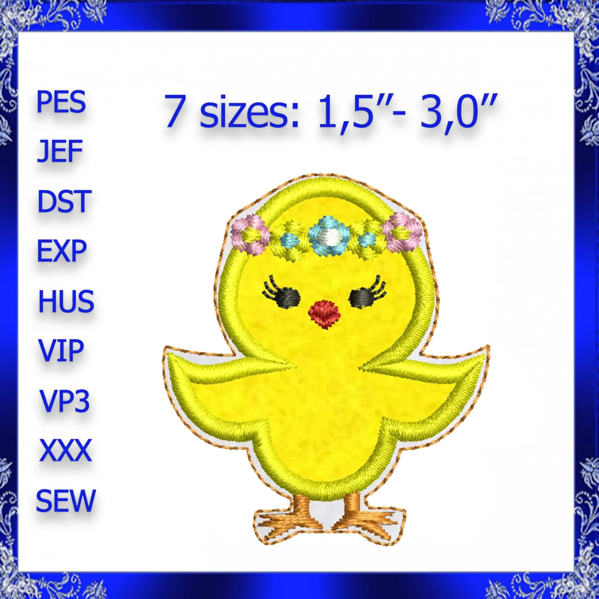 ITH Easter Chick Feltie embroidery Little Chick Feltie Embroidery 1 ITH Easter Chick Feltie embroidery Little Chick Feltie Embroidery