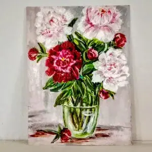Peony Painting