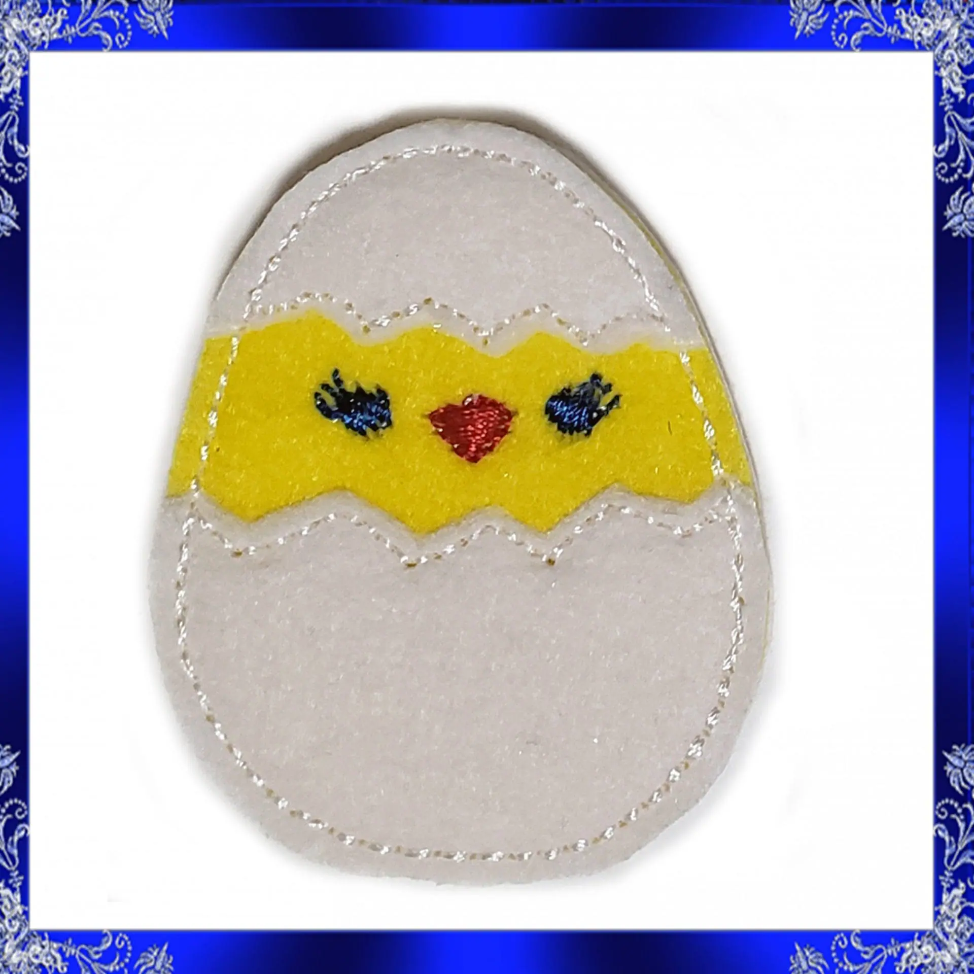 ITH Chickie In Egg Feltie File Chickie Feltie Easter 2 ITH Chickie In Egg Feltie File Chickie Feltie Easter - Image 2