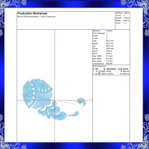 Fsl Paisley Machine Embroidery Design instant download