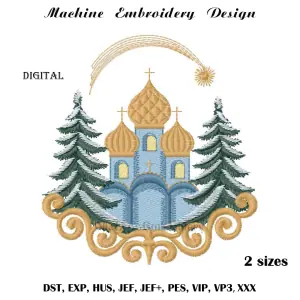 Christmas Miracle embroidery design