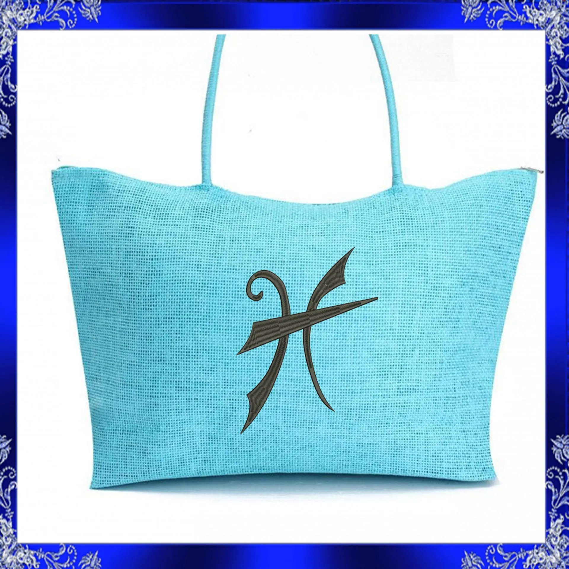 Zodiac Pisces Embroidery Design Pisces astrology 3 Zodiac Pisces Embroidery Design Pisces astrology - Image 3