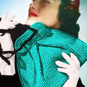 Vintage pattern crochet, bag for women, accessory, hand made, pdf