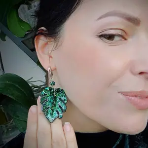 DIY embroidery jewelry making KIT with tutorial for beginners