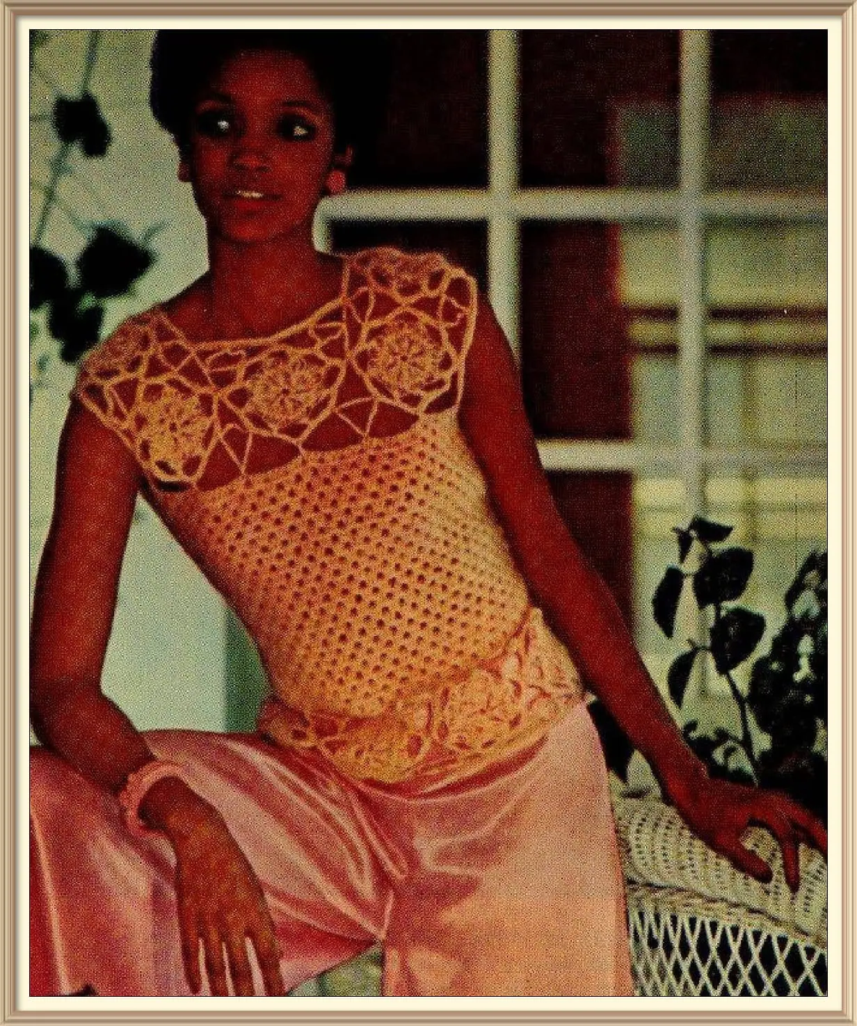 Vintage Crochet Pattern Motif Shell 2 Vintage Crochet Pattern Motif Shell - Image 2