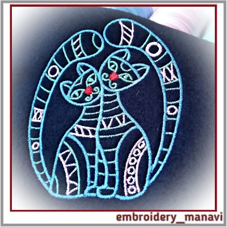 Embroidery_design_Outline_of_a_cat_with_body_filling_pattern_Cat_7