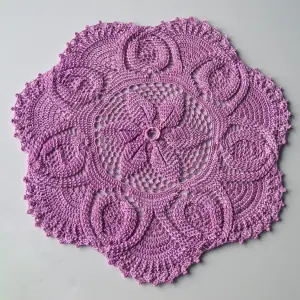 Салфетка рельефная Фуксия Salfetka rel'yefnaya Fuksiya Fuchsia embossed napkin