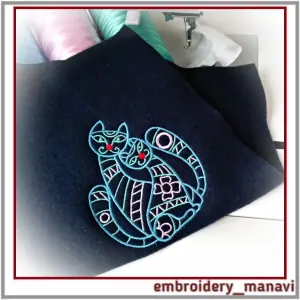 Embroidery_design_Outline_of_a_cat_with_body_filling_pattern_Cats_8