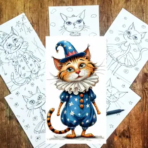 Cats Coloring Pages Download