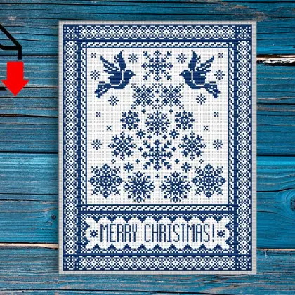 Christmas tree decor Cross stitch pdf Christmas cross stitch