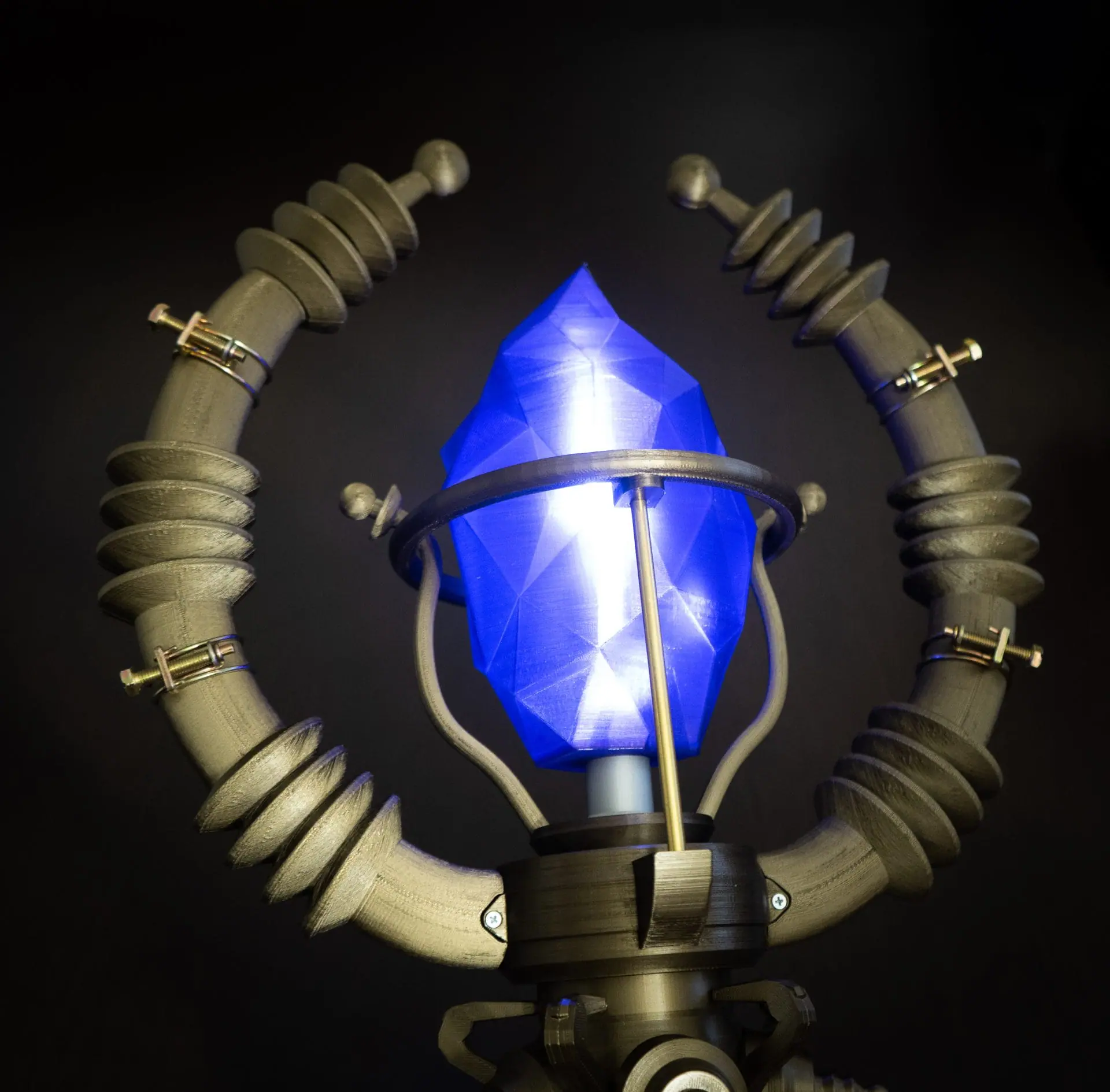 Staff of Lightning Cosplay Prop – LED-Enhanced Staff Replica