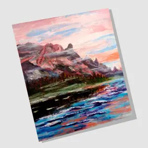 Mountain Painting for Download