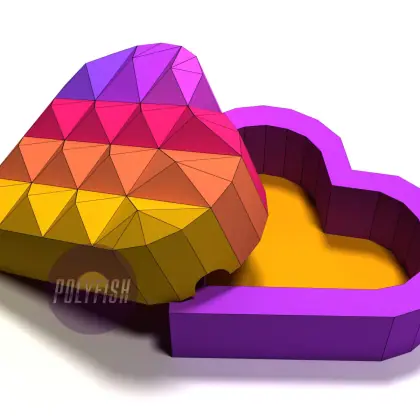 DIY Likee Box template Papercraft PDF