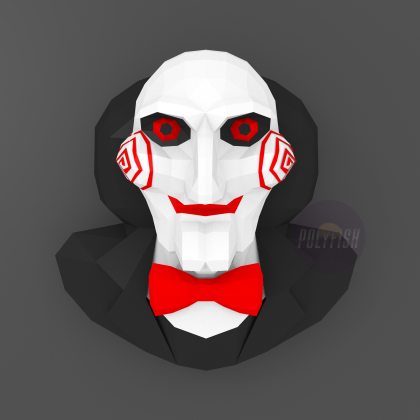 DIY Billy the Puppet Jigsaw template Papercraft PDF