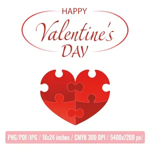 Fun PNG design for Valentine's Day