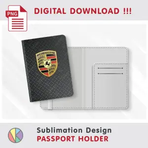 Dream Car design – Passport Holder sublimation