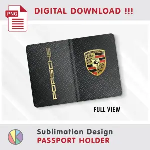 Dream Car design – Passport Holder sublimation