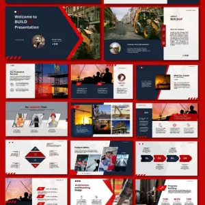 Contemporary Corporate Branding portfolio for Any industry