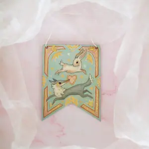 Wolf and Bunny Flag