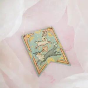 Wolf and Bunny Flag