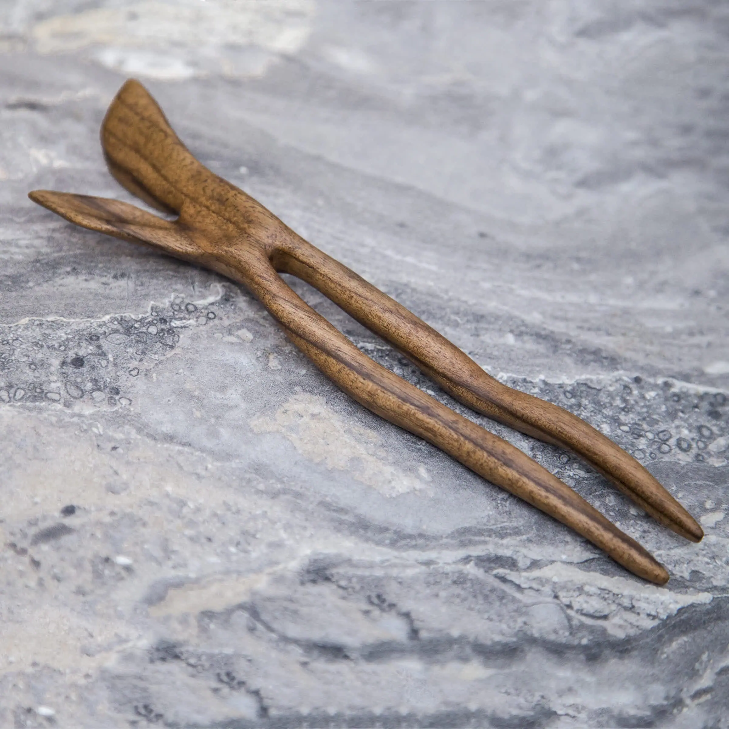 Wooden Hairpin (material - Walnut) Hand Made Carving 19 Wooden Hairpin (material - Walnut) Hand Made Carving - Image 19