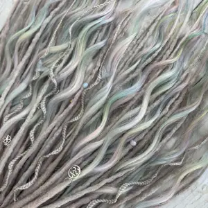hooked synthetic dreads de dreadlocks with curls