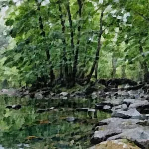 Painting – “Stone Coast”