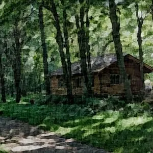 Painting - "Country house''