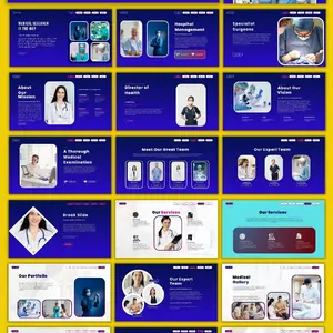 Exclusive Hospital Business Branding Templates, Canva digitals
