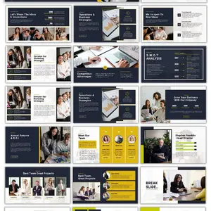 Modern Corporate Presentation and digital Branding portfolio