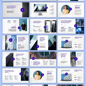 Business and Company Branding portfolio, Canva Business profile