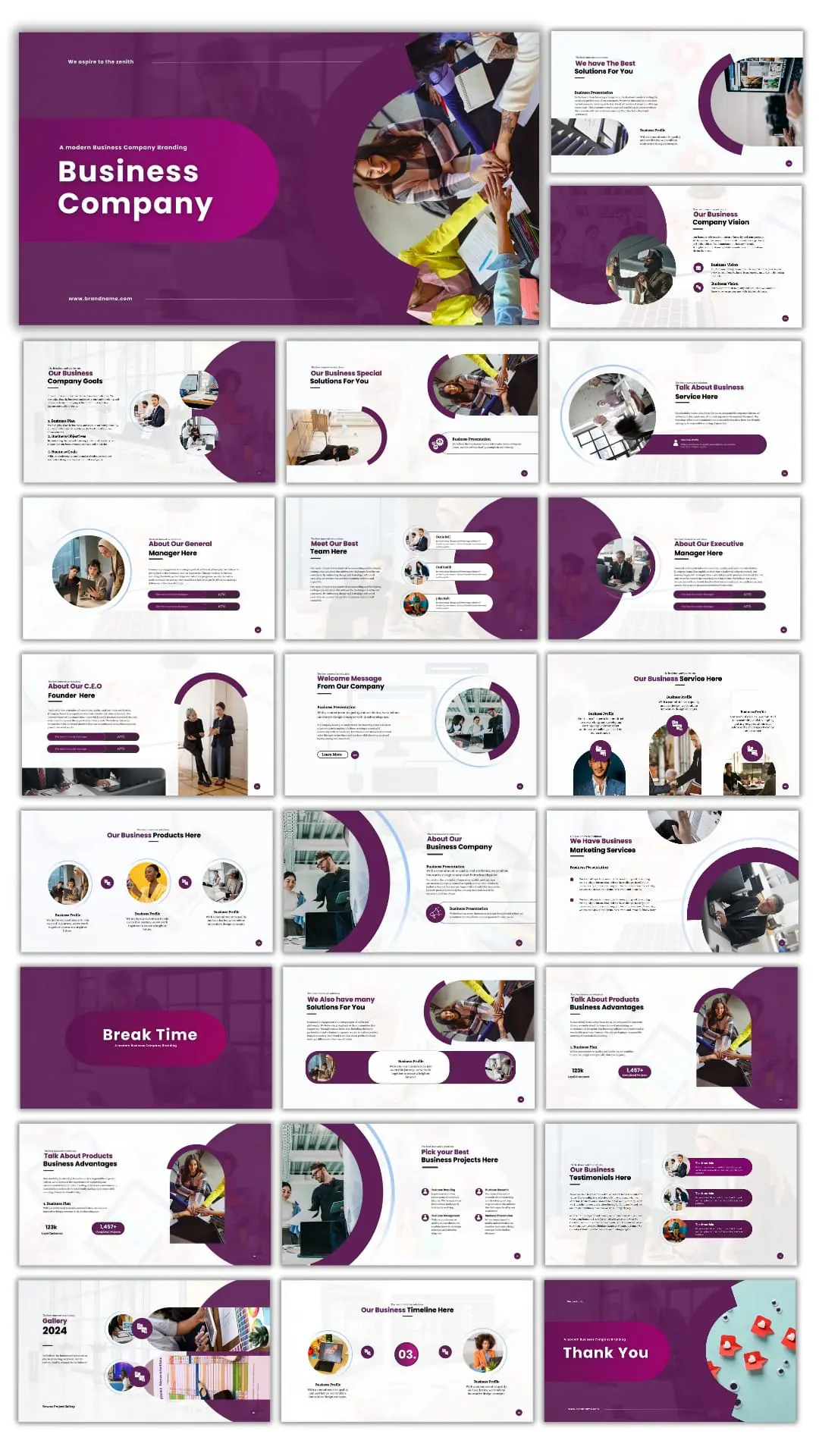 Business and Company profile template, exclusive canva template 1 Business and Company profile template, exclusive canva template