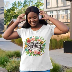 Hello spring svg