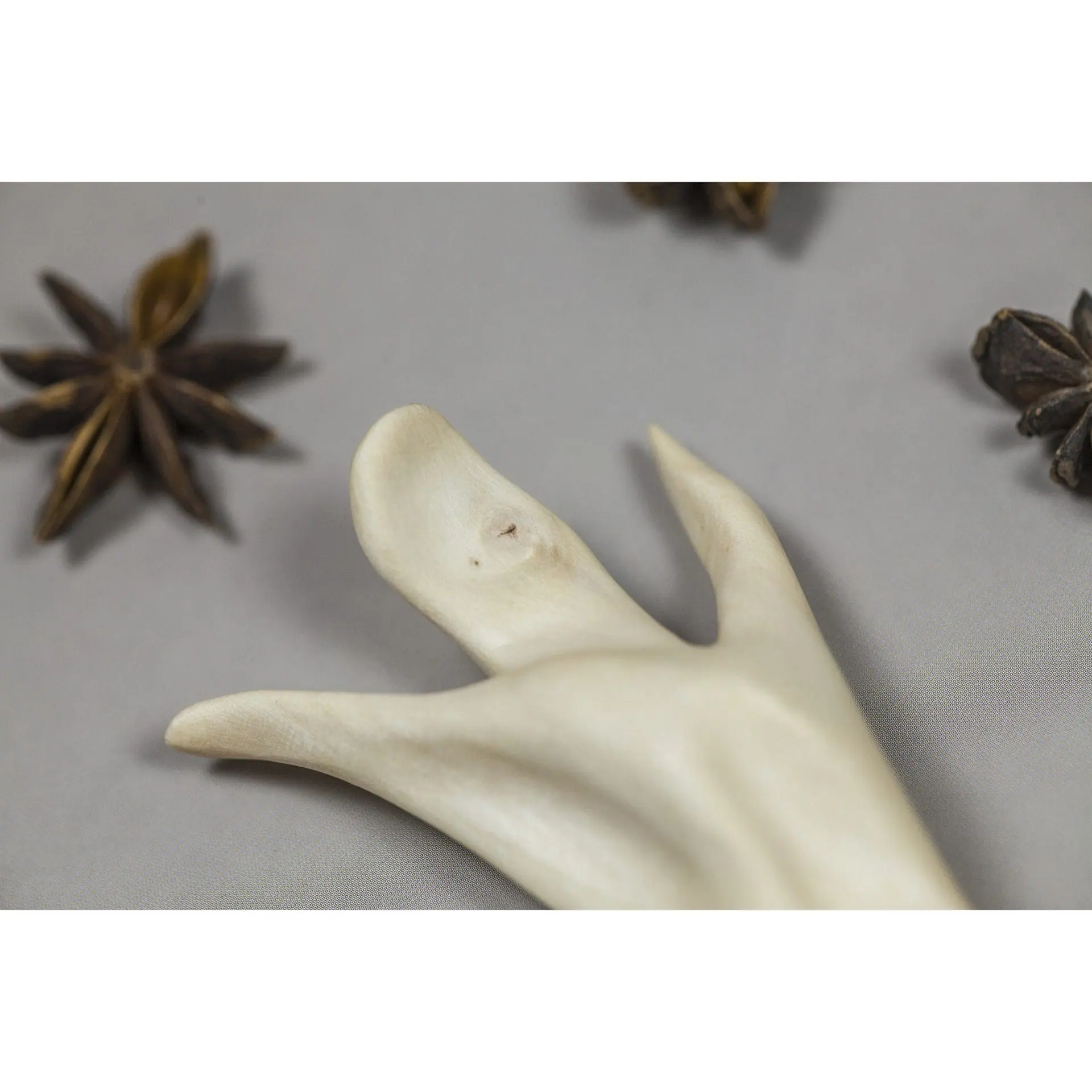 Wooden Hairpin (material - hornbeam) Hand Made Carving 2 Wooden Hairpin (material - hornbeam) Hand Made Carving - Image 2
