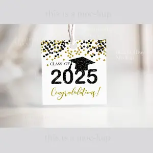 Mockup tag,Mockup wedding tag, square tag,0097