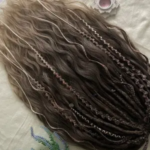 READY TO SHIP synthetic dreads de brushable dreadlocks