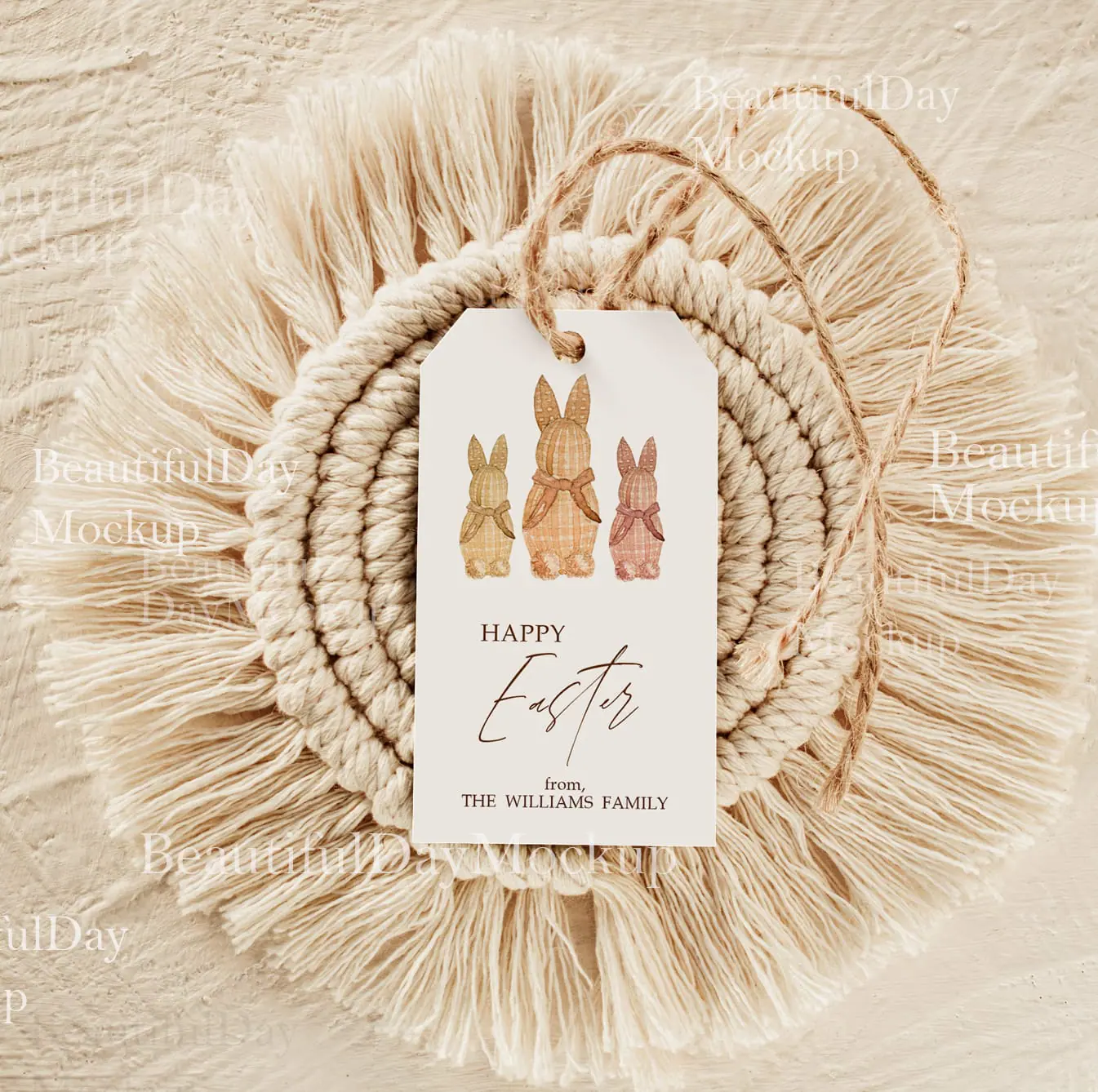 Mockup tag,mockup wedding tag, gift tag mockup, 0088 6 Mockup tag,mockup wedding tag, gift tag mockup, 0088 - Image 6