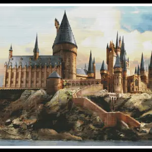 Hogwarts Castle PDF Cross Stitch Pattern