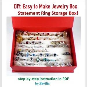 Tutorial Statement Ring Storage Box