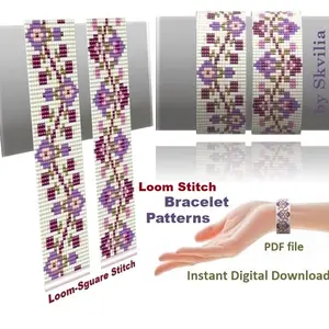 Bracelet Loom Stitch Bead Weaving Patterns
