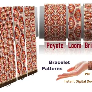 Odd Peyote-Loom-Brick Stitch Bracelet Patterns