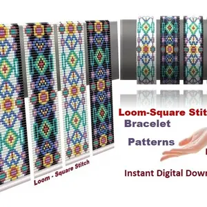 Loom Stitch Bead Patterns Bracelets