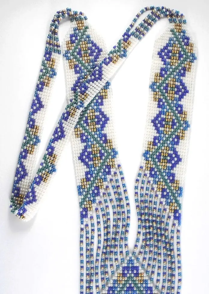 Gerdan-Split-Loom Necklace Bead loom patterns 8 Gerdan-Split-Loom Necklace Bead loom patterns - Image 8