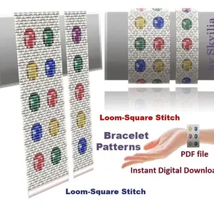 Cuff Bracelet Loom Stitch Stitch Bead Patterns