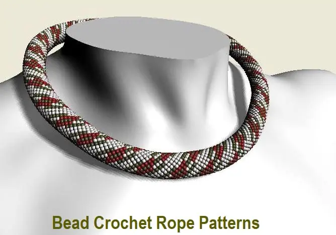 Bead crochet rope pattern «Chain links». PDF fail 4 Bead crochet rope pattern «Chain links». PDF fail - Image 4
